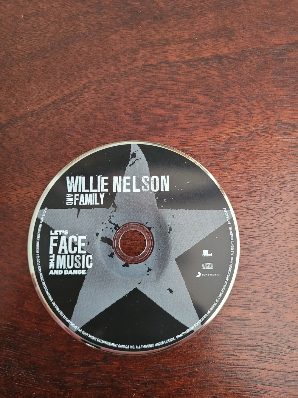 Willie Nelson and Family - 2013 - Let's Face the Music and Dance Music CD